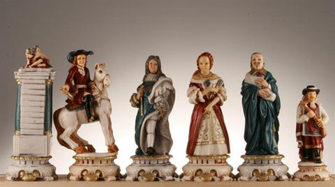 Louis XIV - Sun King ( From 1643) War Themed Chess Set