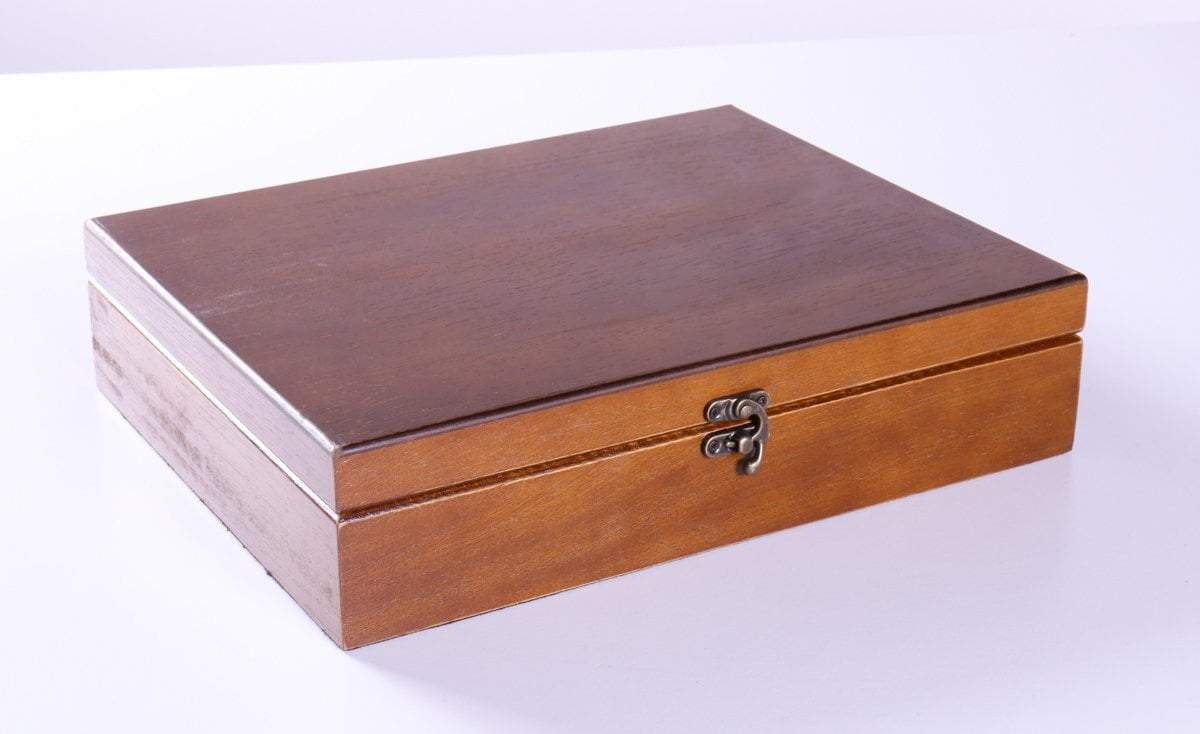 Medium Stained good Wooden Box